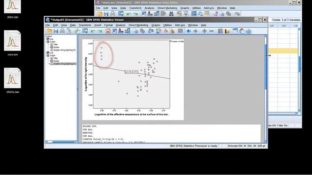 Transform Regression Variables to deal with Outliers in SPSS смотреть онлайн