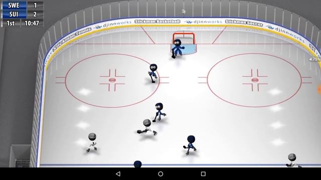 Stickman Ice Hockey. Обзор Android Игры смотреть онлайн