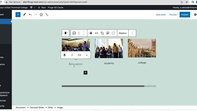how to use carousel in block editor смотреть онлайн