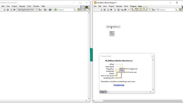 Lecture -1 | Sine Wave Generation | LabVIEW Signal Processing toolkit | _#labview #lecture смотреть онлайн