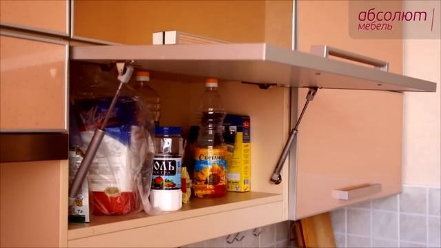Верхний шкаф с открыванием фасада газлифтом смотреть онлайн