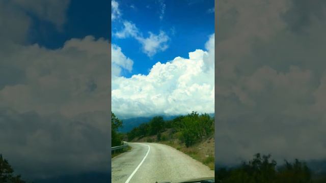Крым Красивая дорога Алушта - Судак смотреть онлайн