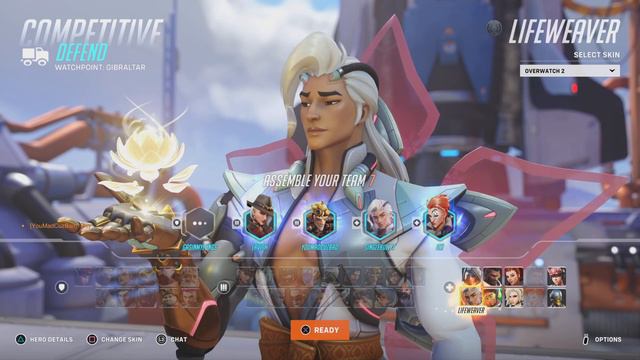 Overwatch 2 Competitive Lifeweaver Gameplay No Commentary) (Ps5) (1080p 60) смотреть онлайн