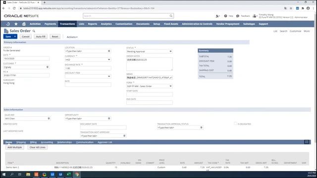 NetSuite Cloud ERP & Uipath RPA for Sales Order Automation (silent version) смотреть онлайн