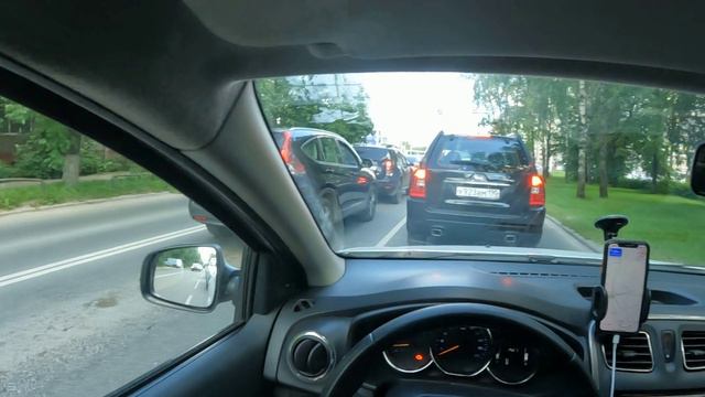 Движение по городу Владимир в режиме реального водителя! Маршрут от МРЭО ГИБДД Владимир в центр. смотреть онлайн