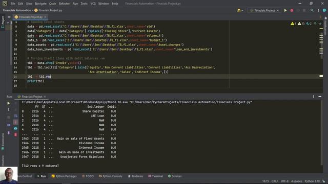 How to Automate Income Statement, Balance Sheet & Cash flow reports with Python - # Step 1 смотреть онлайн