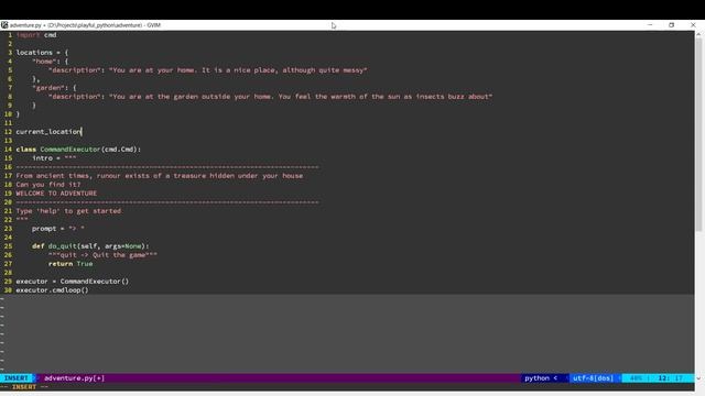 Playful Python: Let's play an adventure game! (Part 1) смотреть онлайн