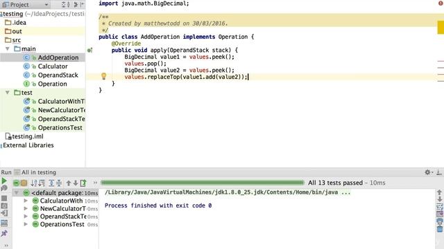 Module 2. Lesson 5. TDD Walkthrough part 3 смотреть онлайн