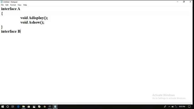 INTERFACES ( MULTIPLE INHERITANCE ) - JAVA PROGRAMMING смотреть онлайн