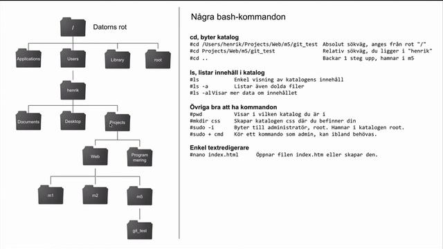 Git 1 Intro + terminalen смотреть онлайн