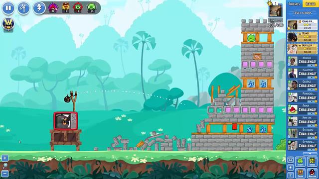 Angry Birds Friends Own The Movie Tournament Level 2 Week 223 Highscore Walkthrough Aug 25 2016 смотреть онлайн