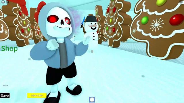 Christmas Defenders! Undertale 3D Boss Battles | Roblox смотреть онлайн