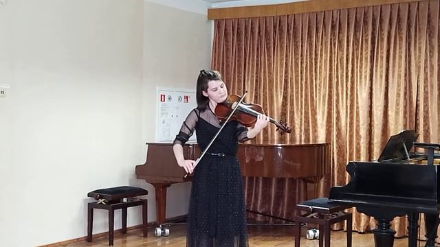 М.Регер. Сюита для альта соло 1я часть