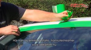 Полоса на лобовое стекло. Автовинил.