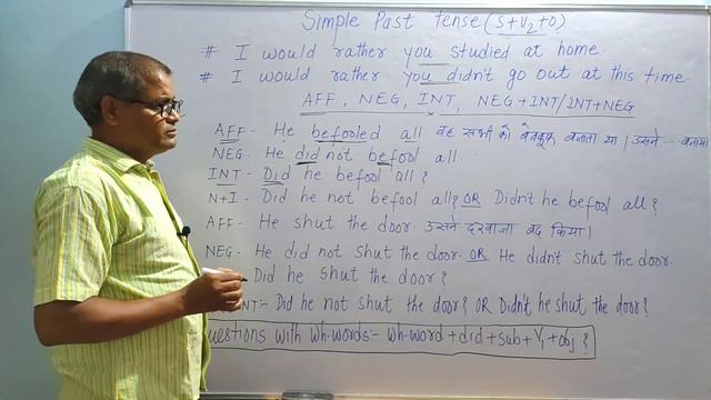 PAST SIMPLE/PAST INDEFINITE TENSE | PART 2 | LEARN ENGLISH WITH RK | смотреть онлайн