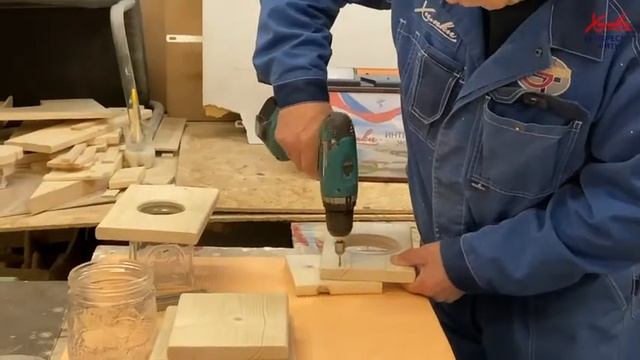 Подставка-ваза из дерева своими руками смотреть онлайн