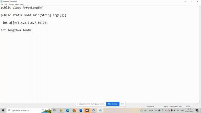 part-43 | Arrays in java|How to find array elements length?| #javaprogramming|#suryaedutech|#set смотреть онлайн