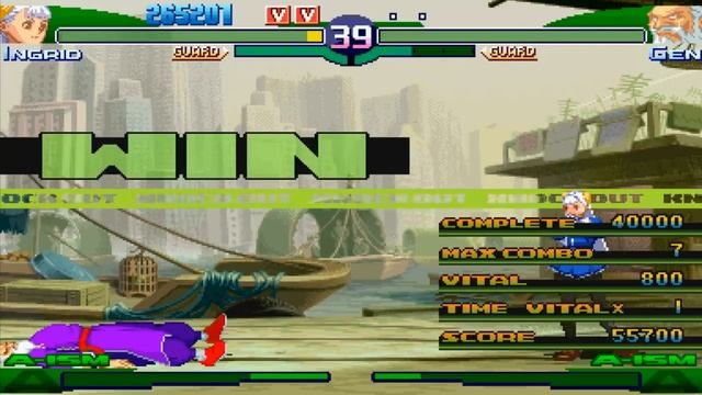 Street Fighter Alpha 3 MAX: Ingrid Playthough смотреть онлайн