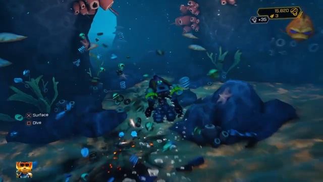 Ratchet and Clank PS4 Pokitaru Gold Bolt Locations смотреть онлайн