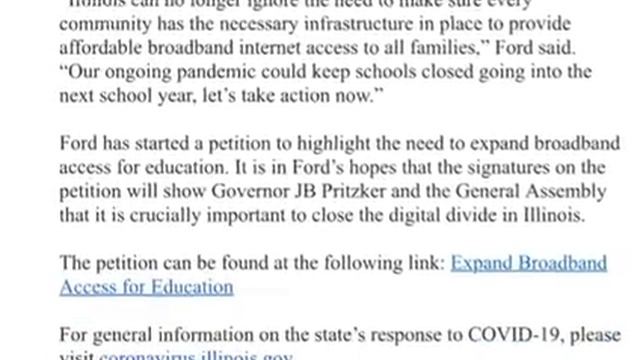 Illinois State Repr LaShawn K. Ford Needs our help to us get FREE INTERNET! смотреть онлайн