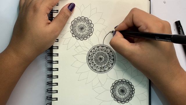 Tricolour Mandala Art for beginners? | Mandala Art Course Day-3 смотреть онлайн