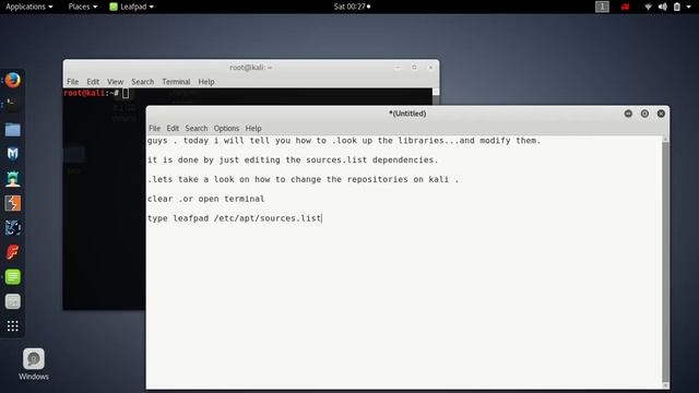 Update The Repositories In Kali Linux. смотреть онлайн