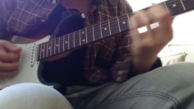 "What am I doing?" by The Raging Honkies - Suhr Strat and Roland Microcube смотреть онлайн