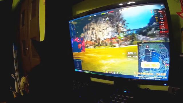 КОТ учится играть в WOT с ДЖОВОМ. смотреть онлайн