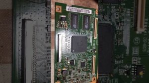 Ремонт телевизора Samsung le32s81 ремонт текона t-con. Быстрый ремонт и обзор неисправности.