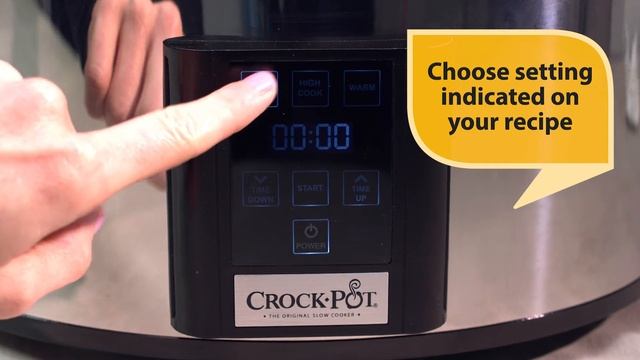 How To Use the Touchscreen Digital Controls | Crock-Pot® смотреть онлайн