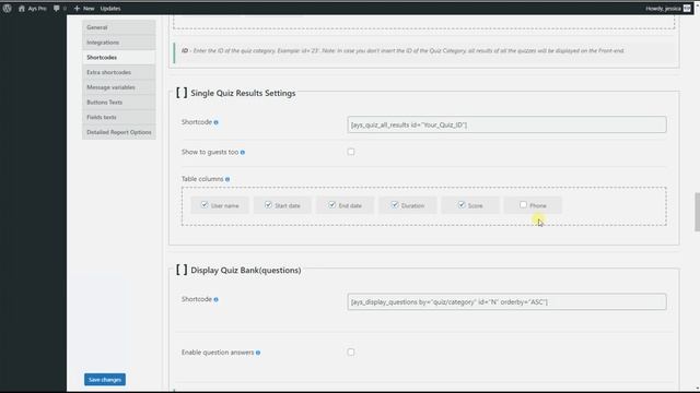 How to set Single Quiz Results Shortcode with WordPress Quiz Plugin смотреть онлайн