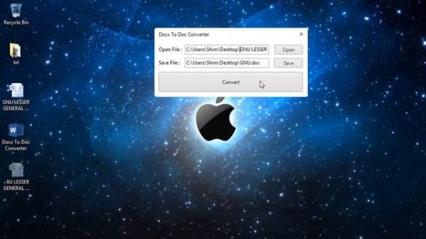Docx To Doc Converter Beta Preview