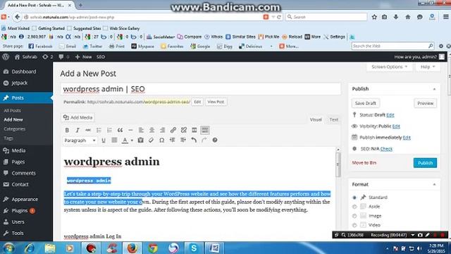 How to add a new post in wordpress admin смотреть онлайн