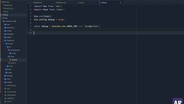 #12 Working with Vuex part 1 - setting up the Store смотреть онлайн