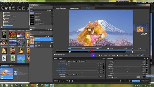 Урок : Создание стиля ВЕЕР в Proshow Producer. смотреть онлайн