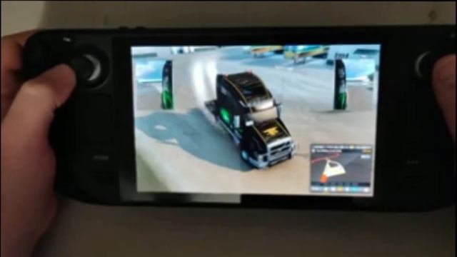 Steam deck + American Truck Simulator Gameplay #39 Short Load today! смотреть онлайн