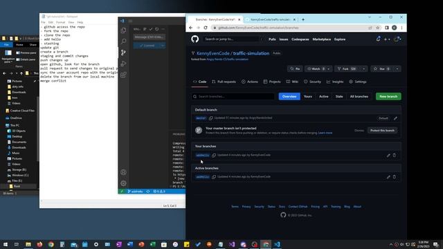 Basic Git Workflow for Team/OpenSource Projects on GitHub смотреть онлайн