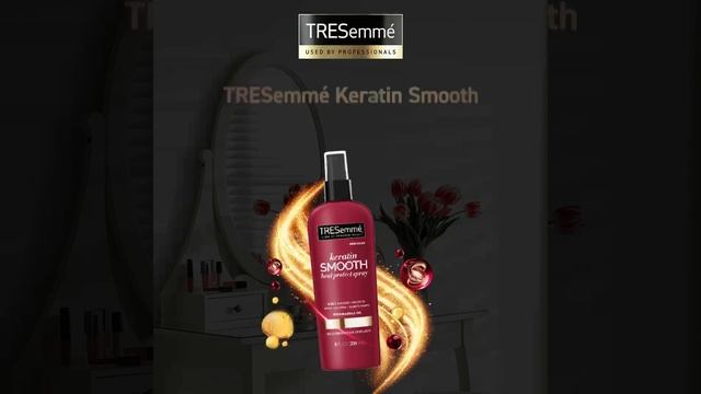 Tresemme Keratin Smooth Heat Protect Spray смотреть онлайн
