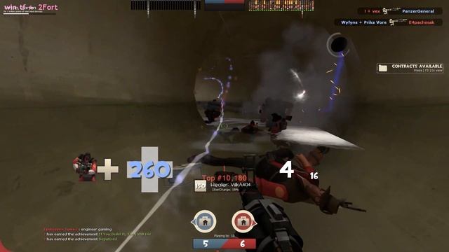 Типичная игра на 2Fort в TF2 за Demoman... #savetf2