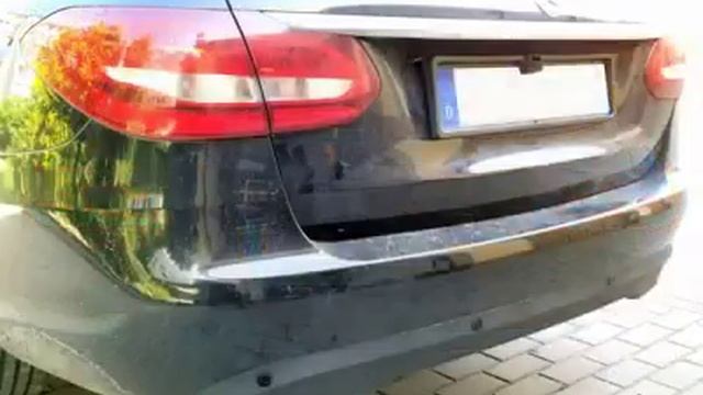 mercedes s205 montaż czujników parkowania tył i przód oraz kamery parkowania wraz z wyświetlaczem смотреть онлайн