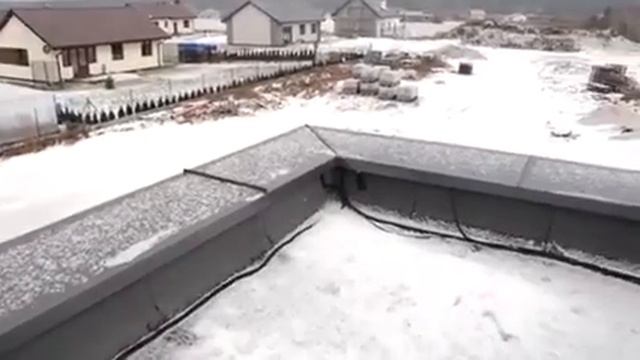 Инсталиране на система против лед и сняг за рампа с нагревателна рогозка DEVIsnow 300T смотреть онлайн