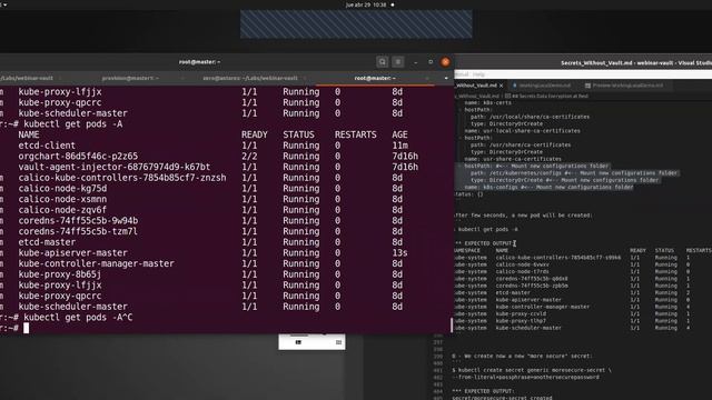 Hashicorp - Vault como gestor de secretos en un entorno de Kubernetes seguro смотреть онлайн