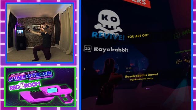 Rec Room VR On The Oculus Quest - Free Multiplayer Robot Laser Game смотреть онлайн