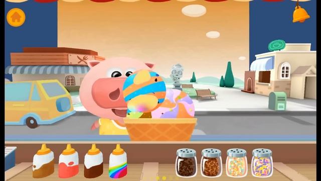 Dr Panda Ice cream обзор игры Доктор Панда мороженное ван на русском языке смотреть онлайн