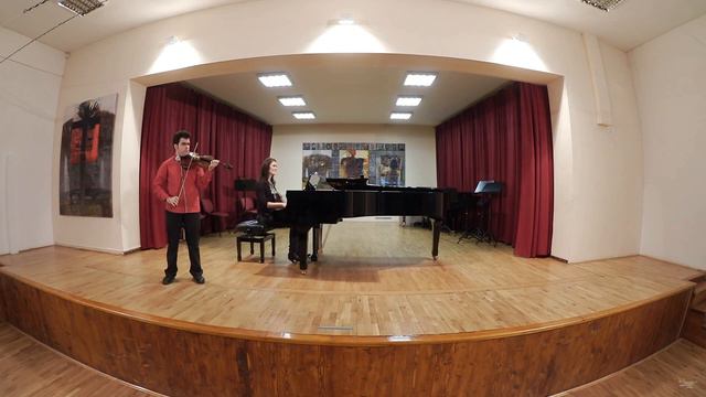 R. Schumann / Violin Sonata No. 1 in A minor / Dimitrije Mandić, violin смотреть онлайн