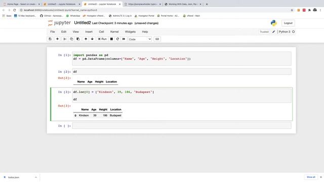 How to Build a Pandas DataFrame in Python and add Records смотреть онлайн