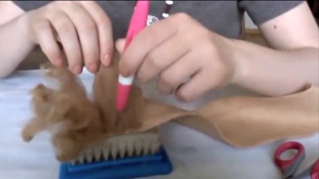 how to make the felt collar of alpaca смотреть онлайн
