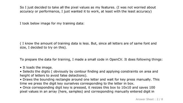 PYTHON : Simple Digit Recognition OCR in OpenCV-Python смотреть онлайн