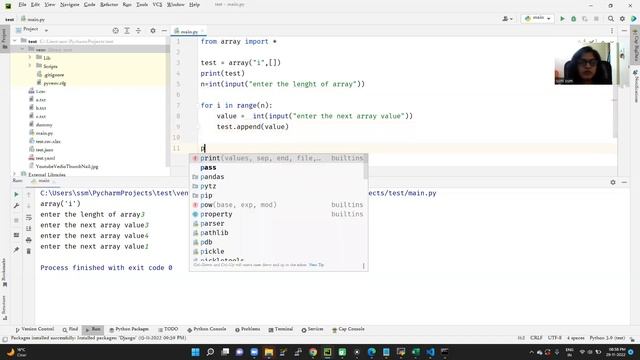 Chapter 41 Python Array Continue... смотреть онлайн