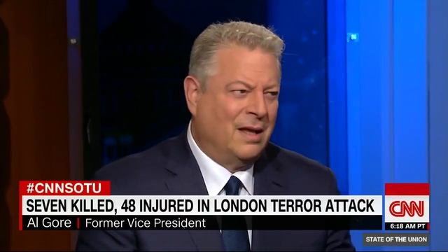 Al Gore reacts to Trump's tweets about London attack смотреть онлайн